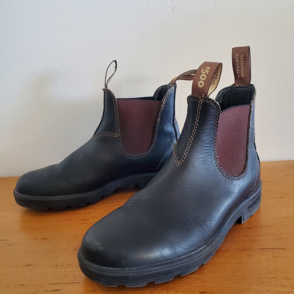 Blundstone Black and Brown Men's Boots